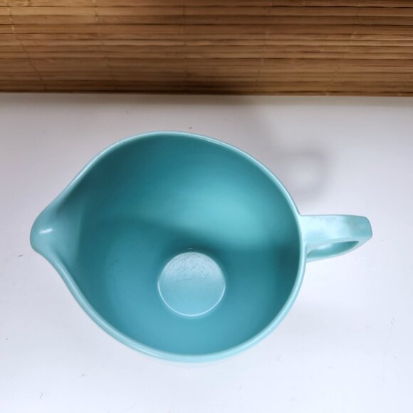 Melmac III Creamer Turquoise Vintage1960s Plastomer Ltd. Made In Canada - Picture 2 of 6